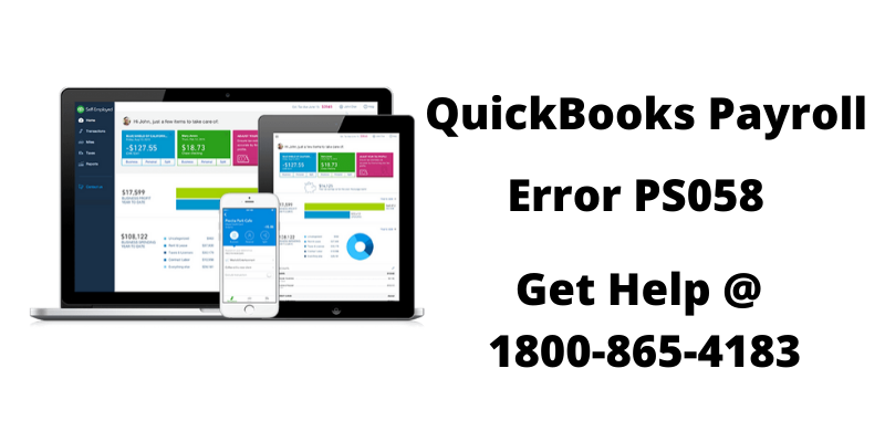 QuickBooks Payroll Error PS058